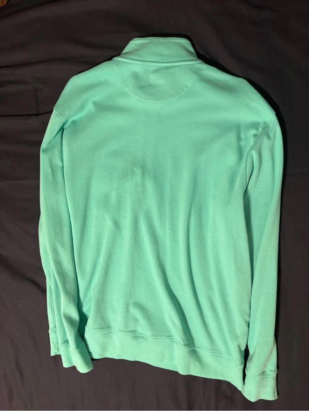 Vineyard Vines Men's Seafoam Quarter-Zip Pullover